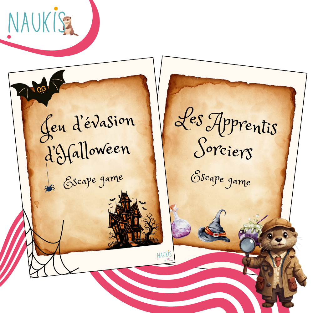 đ Bundle âJeu dâĂ©vasion dâHalloween + Apprentis Sorciersâ