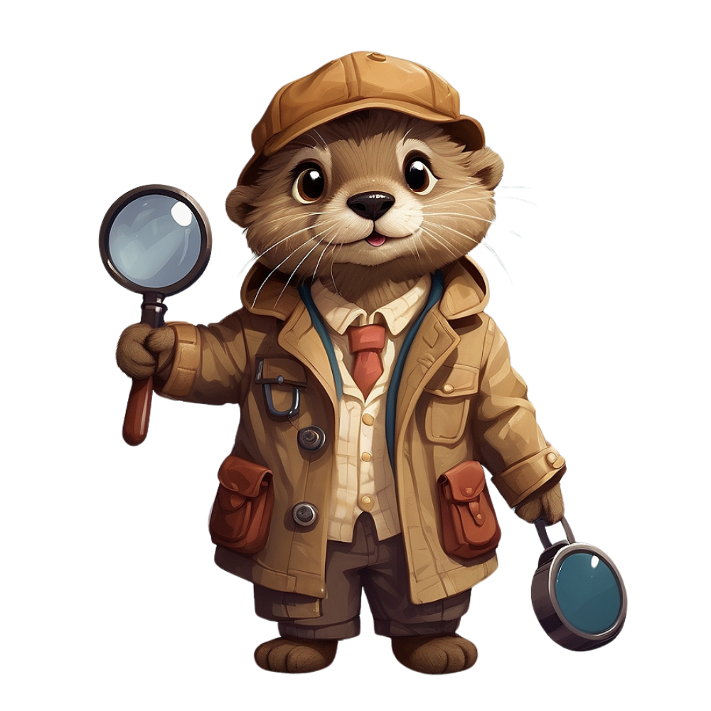 Illustration loutre — Escape Games