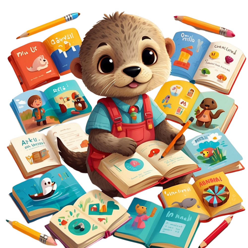 Illustration loutre — Cahiers d'activités