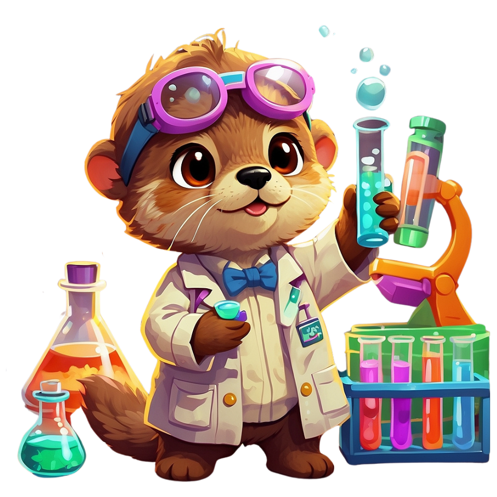 Illustration loutre — Kits scientifiques