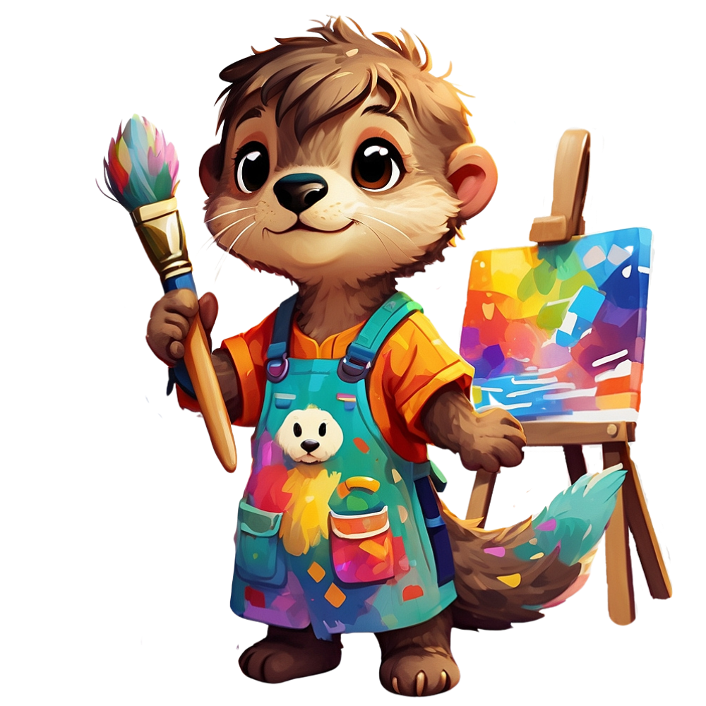 Illustration loutre — Box artistiques