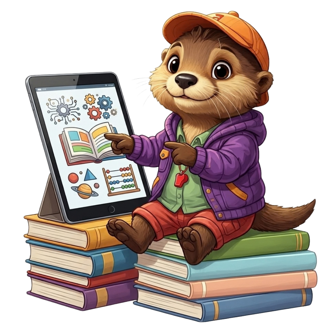 Mascotte loutre de Naukis